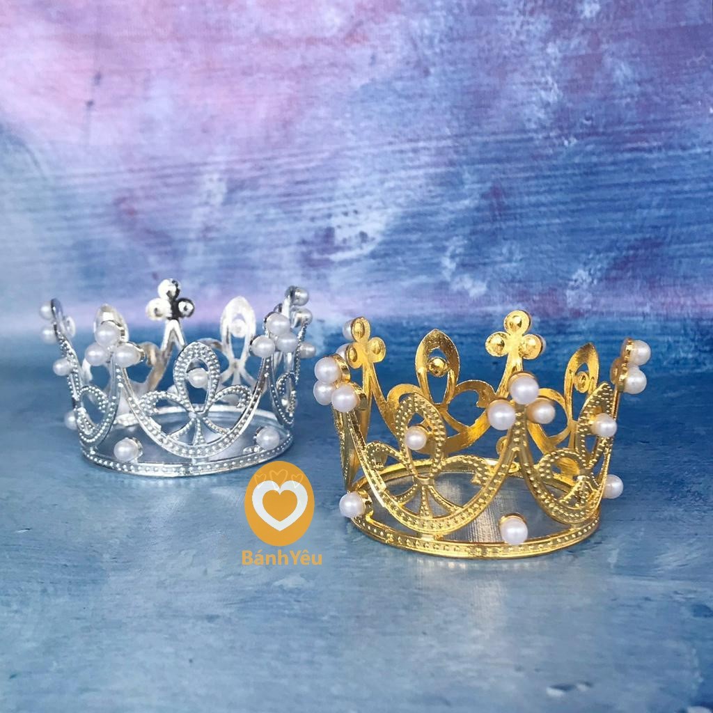 Vương Miện mini trang trí bánh kem