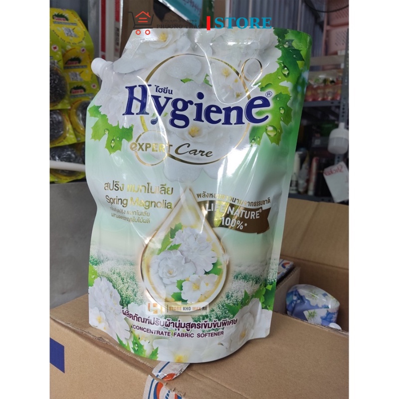 [Thơm Lâu]NƯỚC XẢ ĐẬM ĐẶC SIÊU THƠM THÁI LAN HYGIENE TÚI 1.2L (có vòi)