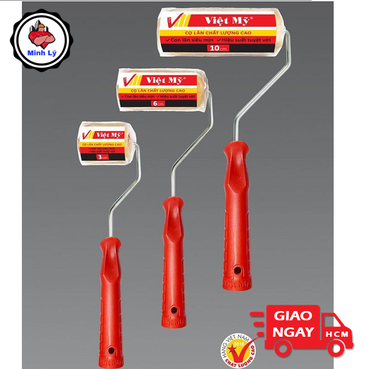 Cọ lăn sơn dầu việt mỹ 6cm