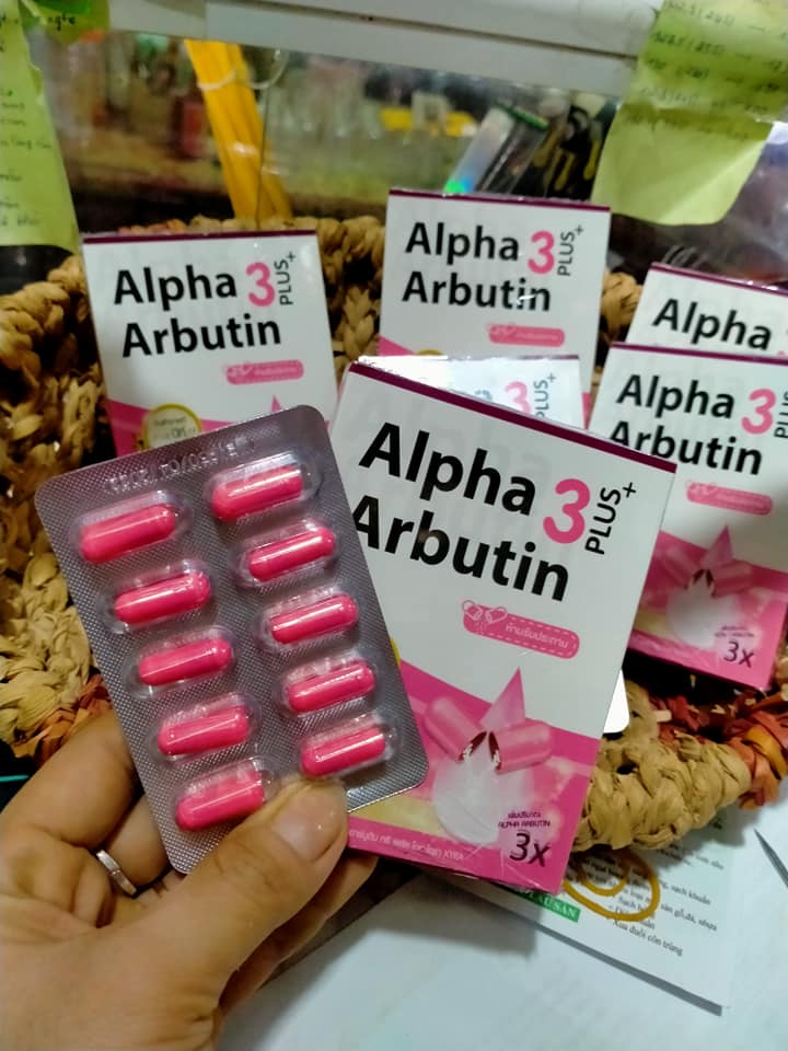 hộp 10 viên Kích Trắng ALPHA ARBUTIN
