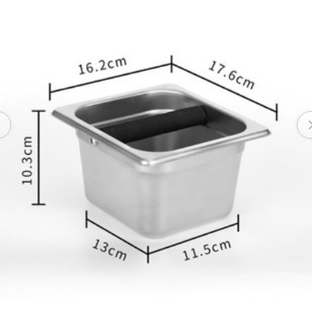 dụng cụ đập bã cà phê ( Knock box) cao 10cm