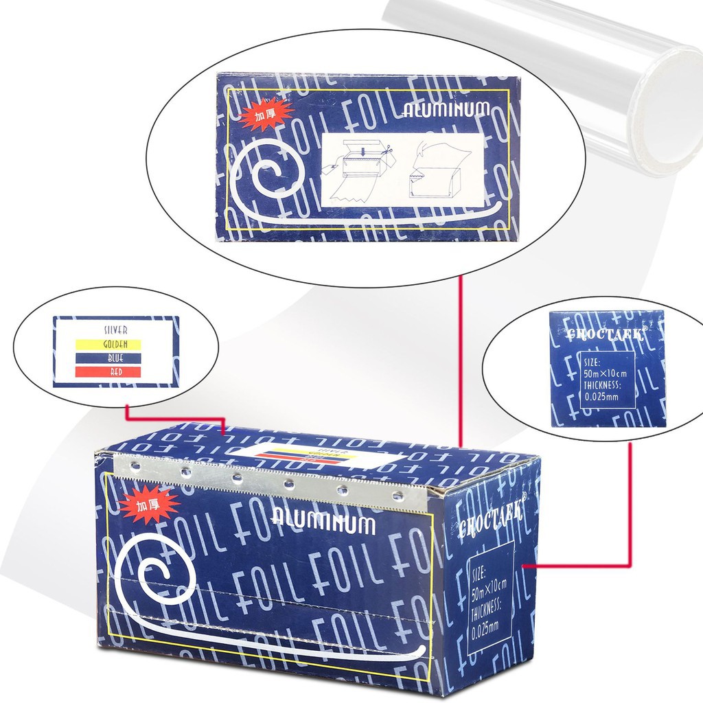 Cuộn giấy bạc ủ tháo móng