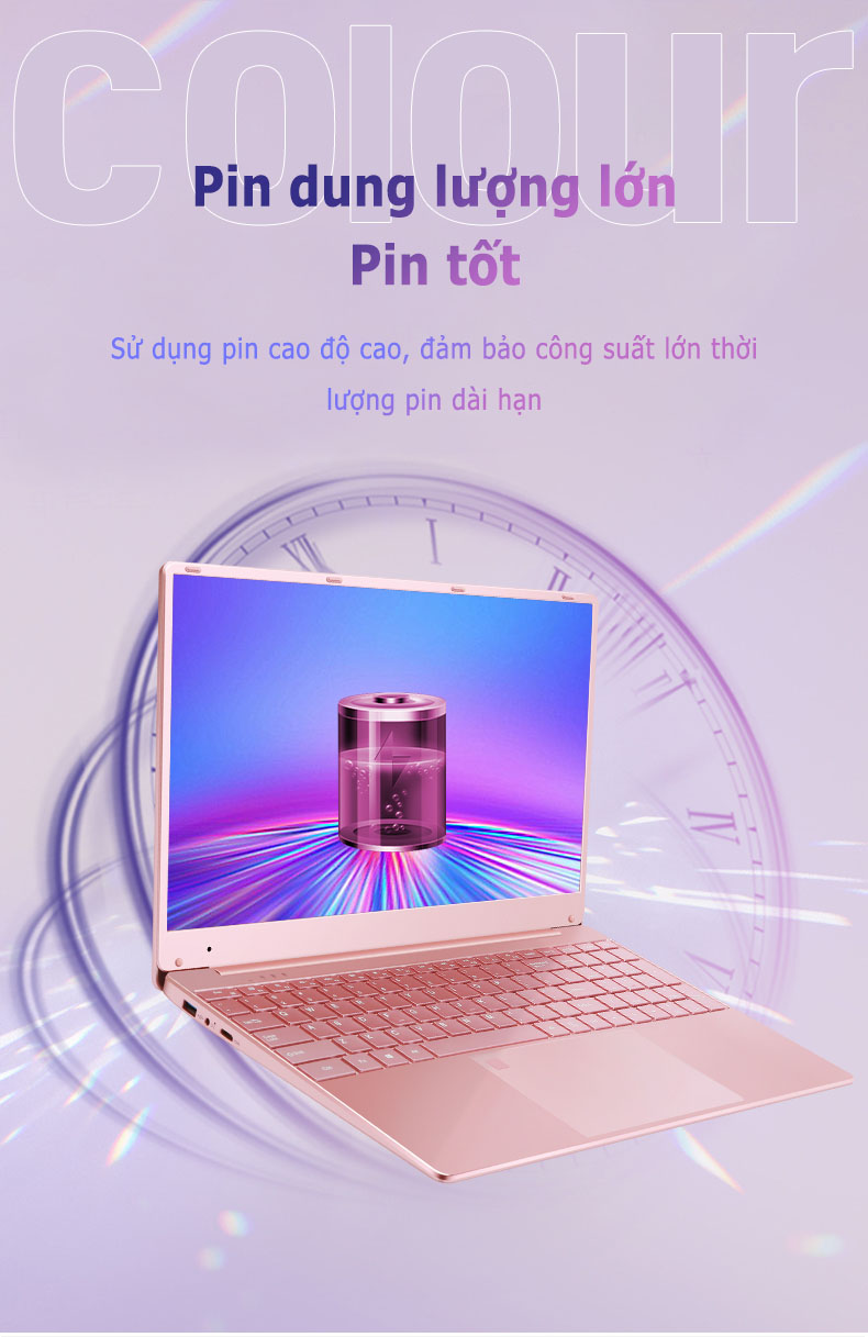 Máy tính xách tay Asus i7/J4125 sổ ghi chép phiên bản sang trọng 15,6 -inch máy tính xách tay màu hồng Máy tính xách tay SSD 256GB/512GB Máy ảnh được xây dựng Window10/11 chạy trơn tru