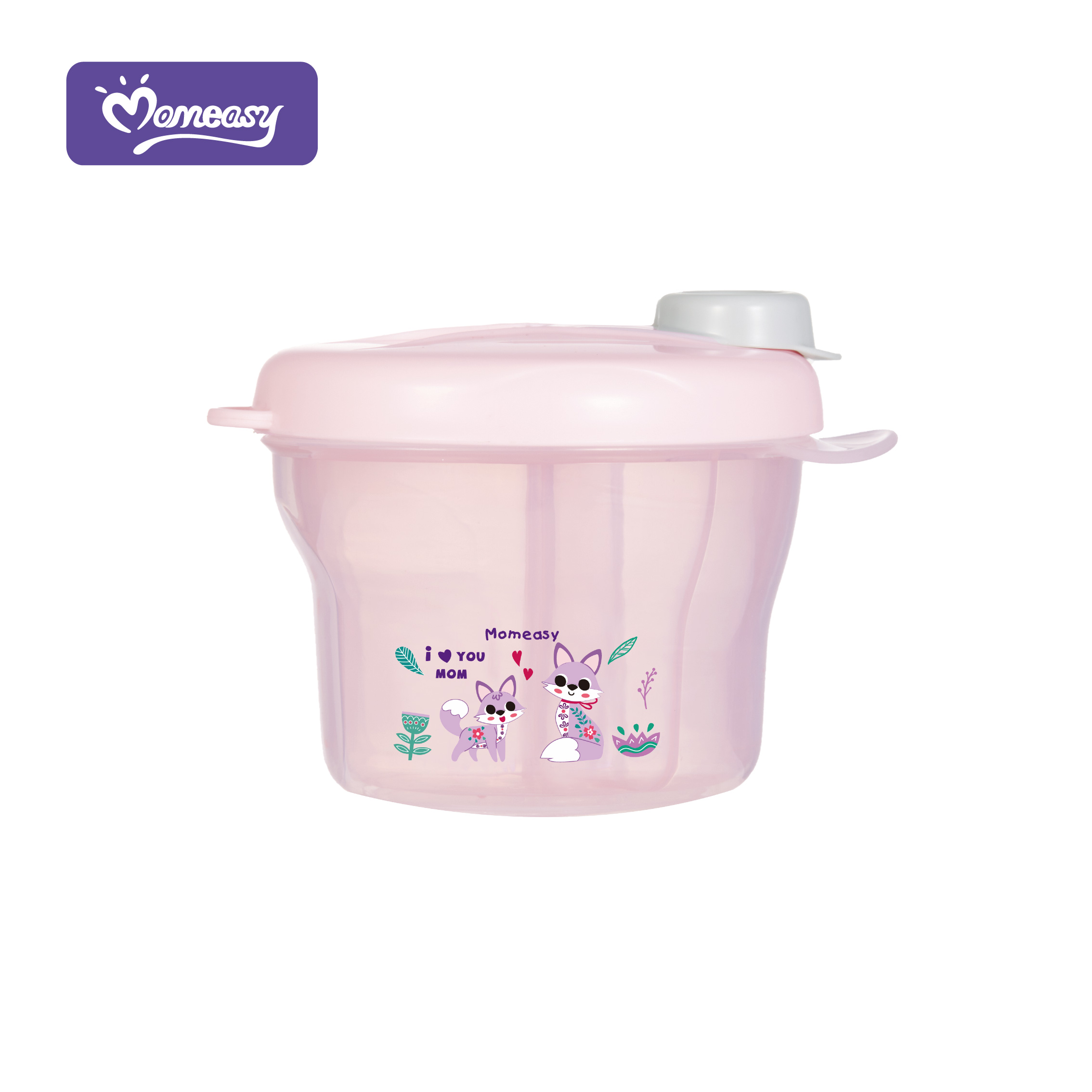 Hộp chia sữa bột 3 ngăn Momeasy