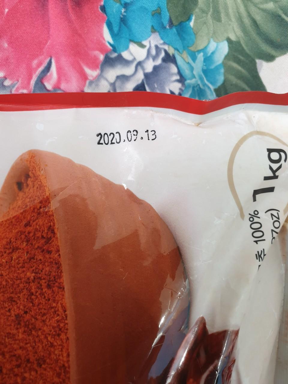 1Kg Ớt Hàn Quốc dạng mảnh làm kim chi