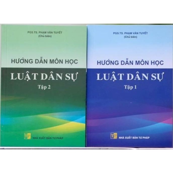 Sách - Hướng dẫn môn học luật dân sự tập 1 và 2