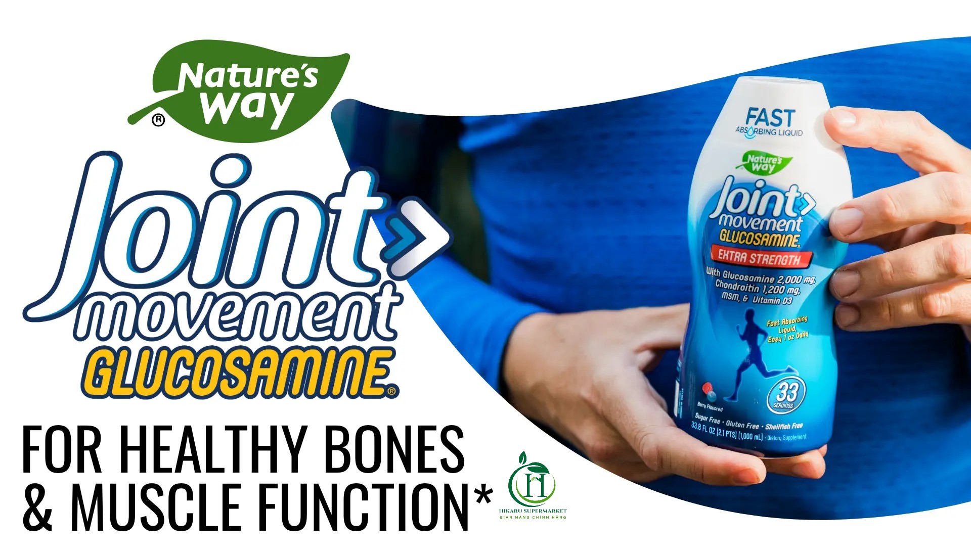 Glucosamine dạng nước Joint Movement Glucosamine - 1000ml