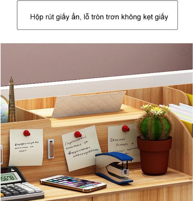 Euro quality  Giá sách đa năng Biệt Thự Lớn (Gỗ anh đào)