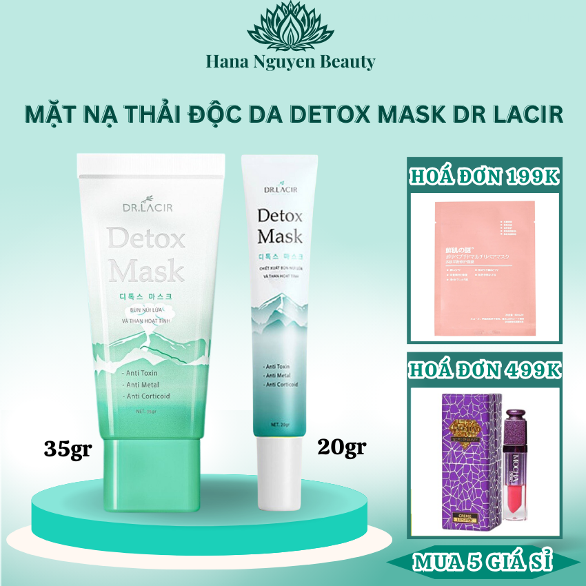 Mặt Nạ Thải Độc Da Detox Mask Dr Lacir 20gram