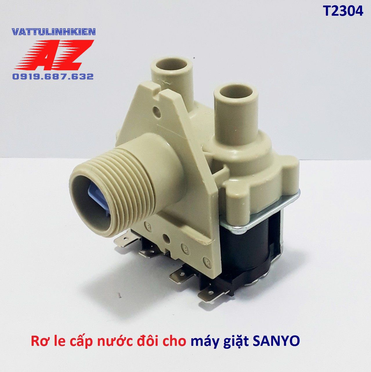 Van cấp nước đôi cho máy giặt SANYO hãng