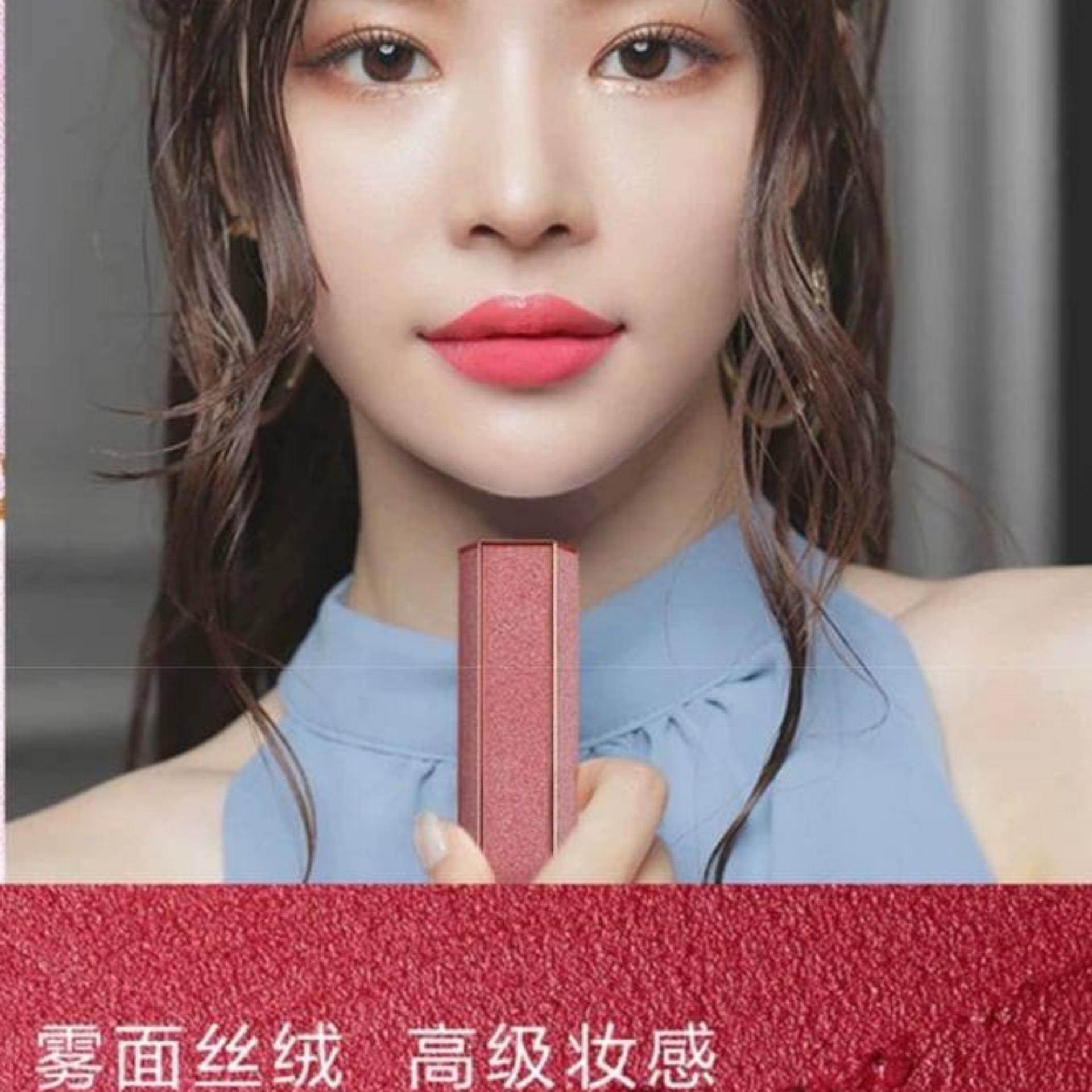 Son Môi Nữ WODWOD Chất Son Siêu Lì ( Đỏ Đậm )