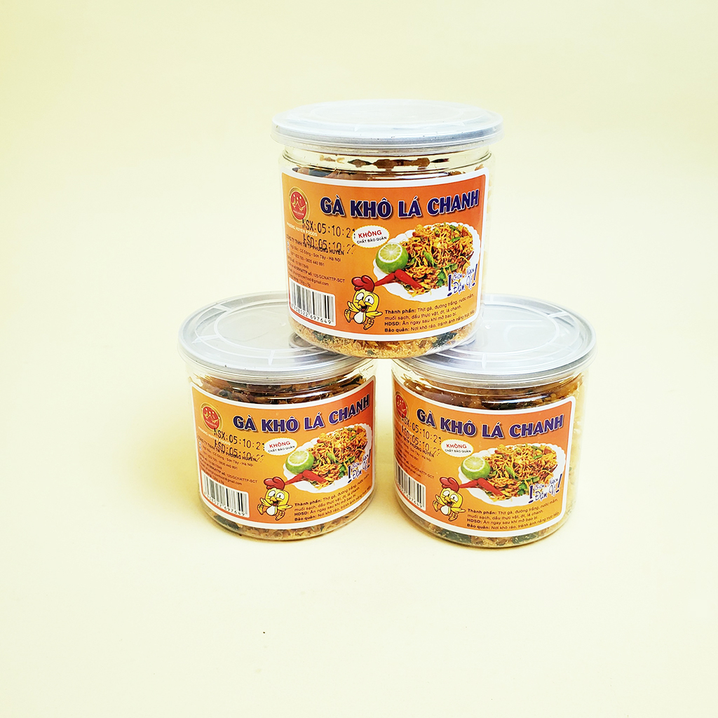 Khô Gà Lá Chanh siêu sạch thơm ngon