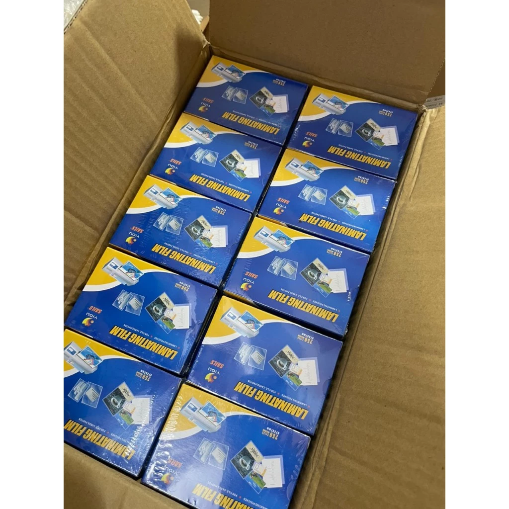 Màng Nhựa Ép Plastic Giấy Chứng Minh Nhân Dân, Căn Cước, Bắng Lái Xe 100 tờ/xấp