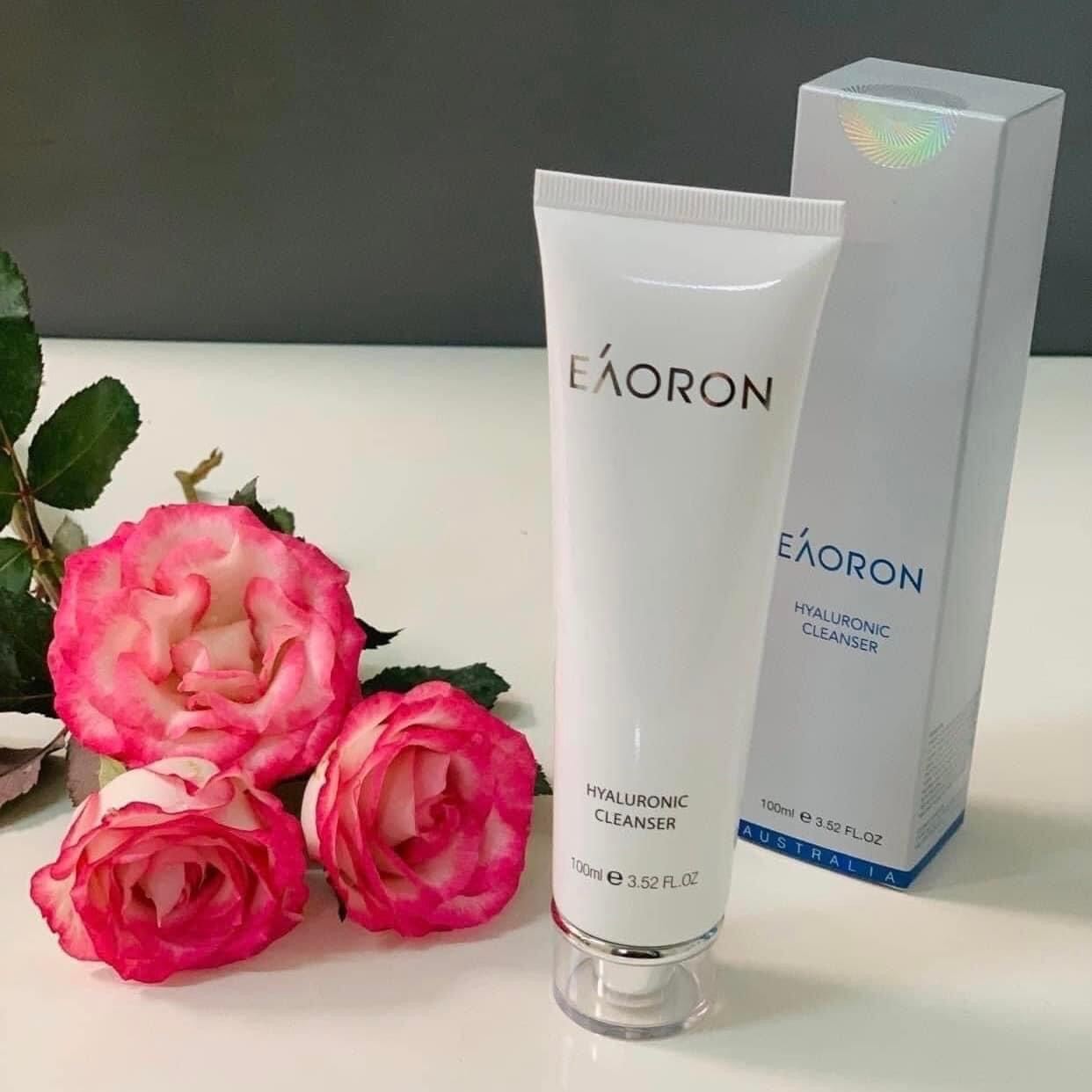 Sửa Rữa Mặt Trắng Da EAORON Hyaluronic Cleanser hàng úc