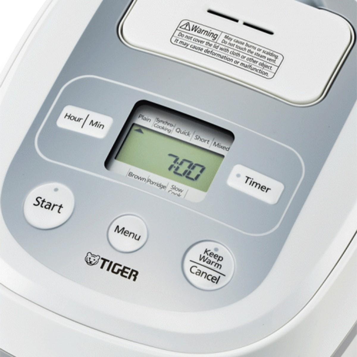 Nồi Cơm Điện Tử Tiger 4 Trong 1 JBX-B18W
