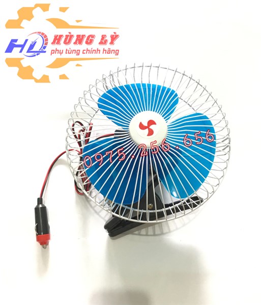 Quạt lồng Đơn nhựa 24v (cái) Quạt Lồng ô tô 24V quạt ô tô
