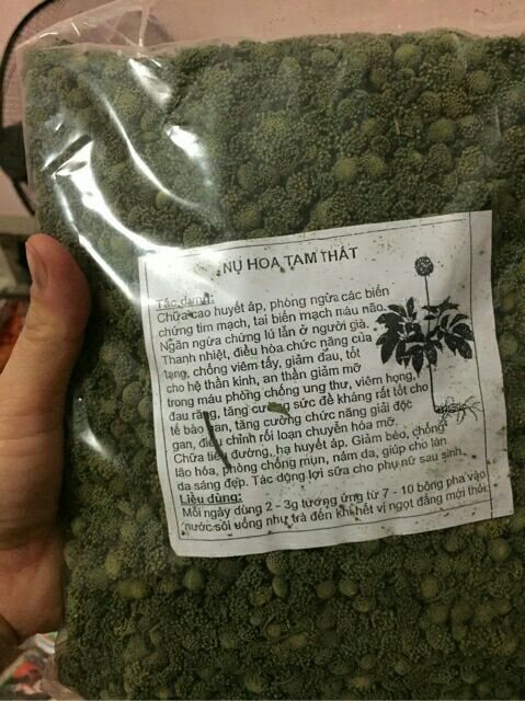 250g nụ tam thất
