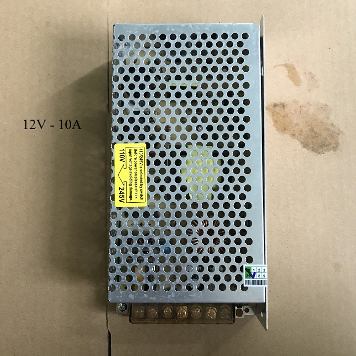 Nguồn tổ ong 12V 10A - Bộ đổi nguồn 220v sang 12v10a