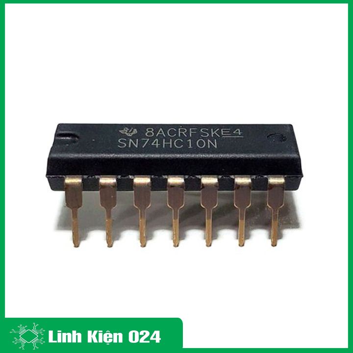IC 74HC10 3-Input NAND DIP14