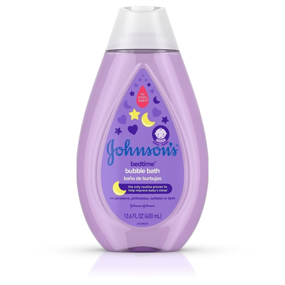 Sữa tắm tạo bọt giúp bé dễ ngủ Johnson's Bedtime Bubble Bath 400ml/800ml (Mỹ)