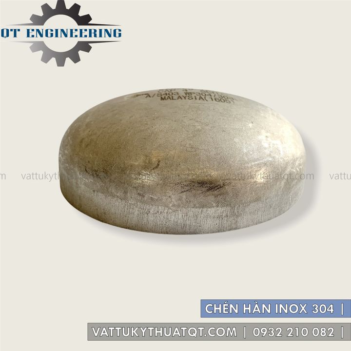 Chén Hàn Inox 304 (SCH10) - Phi 60,76,90,114,141mm - VATTUKYTHUATQT.COM