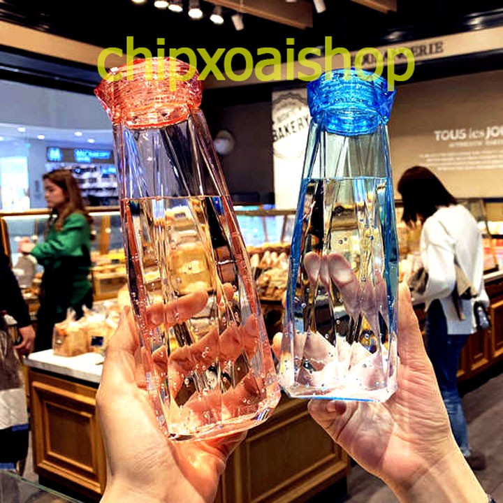 Bình nước kim cương thủy tinh 500ml