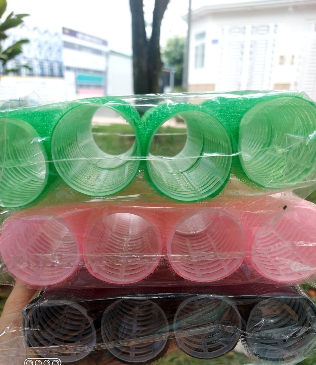 [HCM] Lô Cuốn Tóc tự dính SIZE ĐẠI ,lẻ 1 cái , nhiều màu