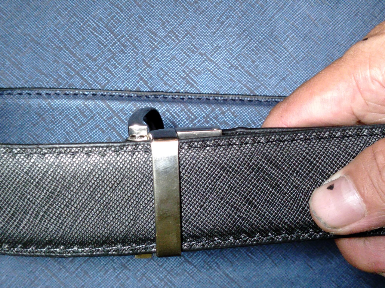 Dây Thắt Lưng Saffiano size 34