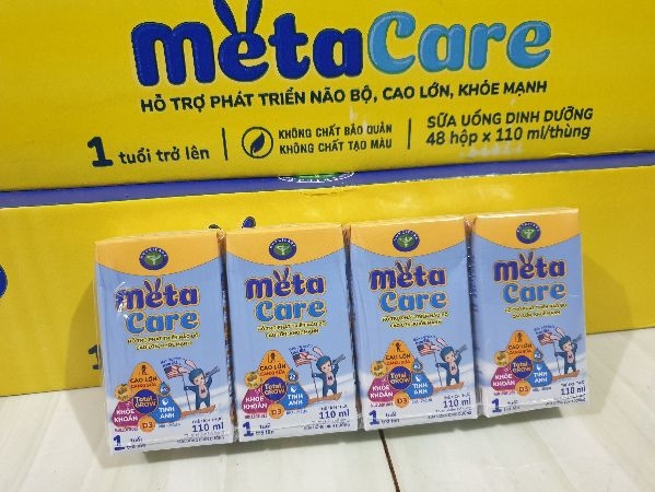 (Date 05/2024) Sữa Bột pha sẳn Metacare Nhãn vàng 110ml