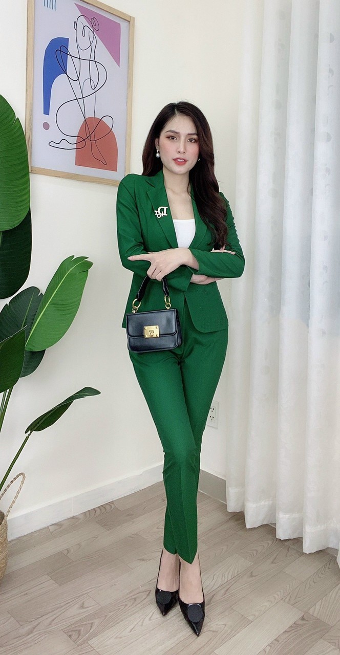 Set nguyên bộ áo Vest quần dài