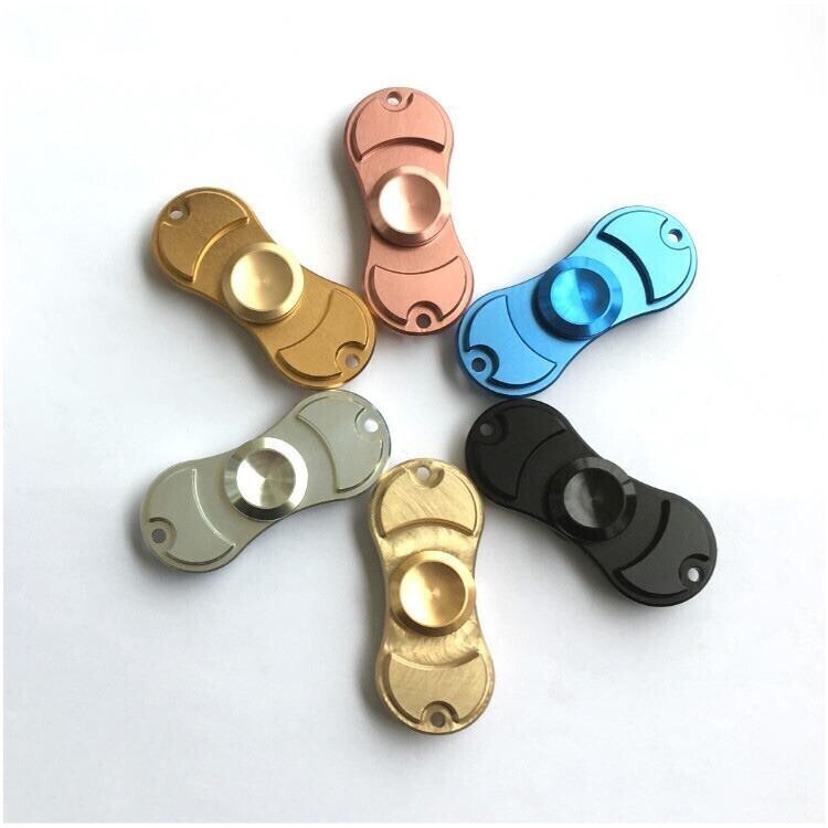 [HCM]Con quay Fidget Spinner 2 cánh nhôm cực đẹp - xã strees
