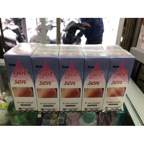 Gót Sen ngừa nứt nẻ gót chân