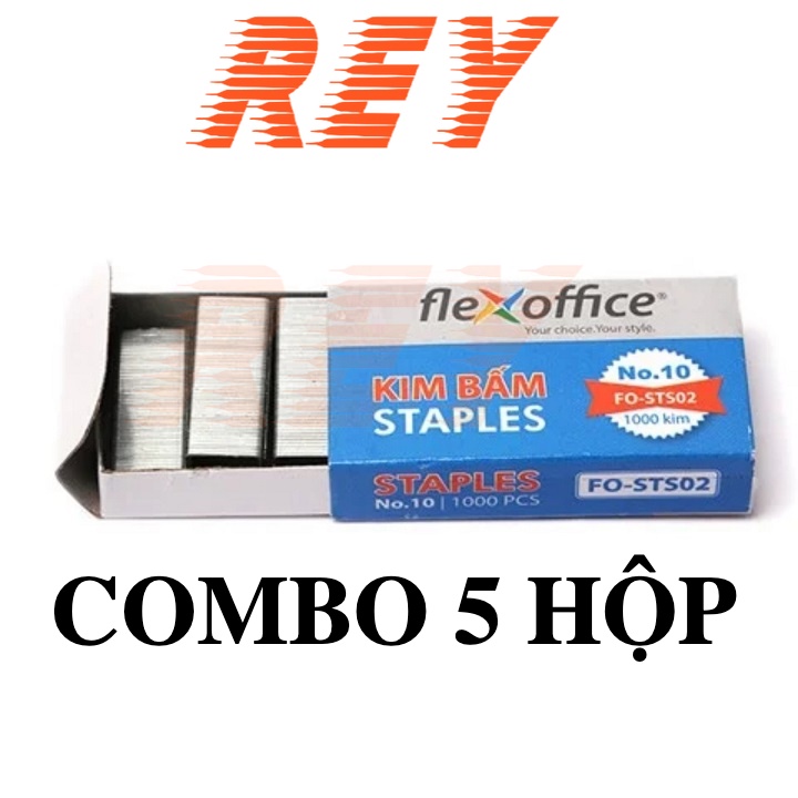 Kim bấm số 10 flexoffice thiên long chất lượng cao fo-sts02