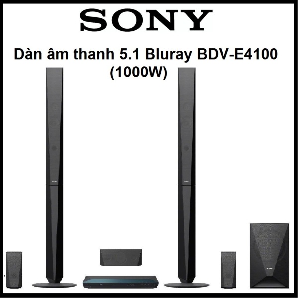 [TRẢ GÓP 0%] Dàn âm thanh Sony 5.1 BDV-E4100 1000W