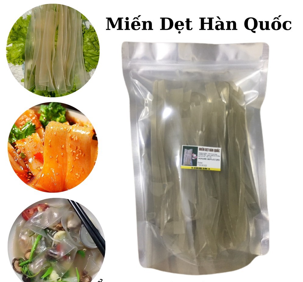 Miến Dẹt Hàn Quốc (hàng chuẩn Hàn) 0.5KG