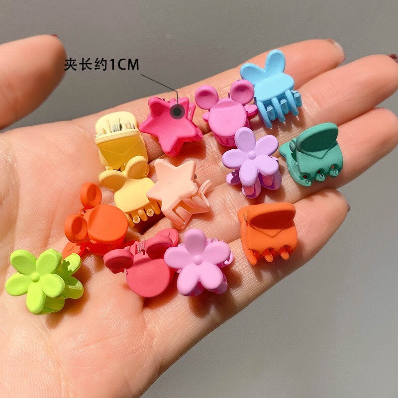 Set 40c kẹp cua/ bấu tóc mini nhiều màu cho bé
