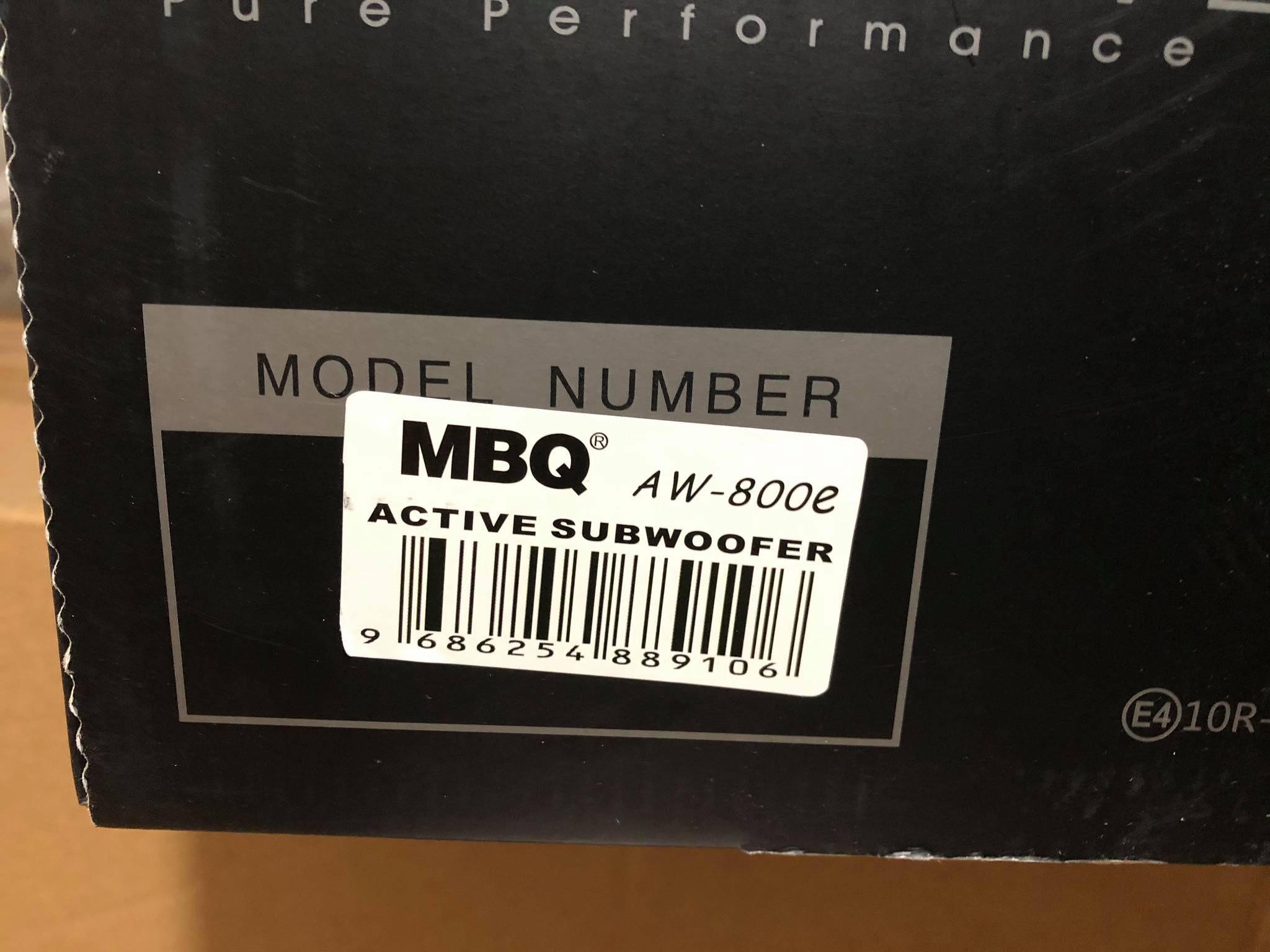 [YÊU THÍCH]LOA SUB GẦM GHẾ MBQ AW-800E , lsgm  new