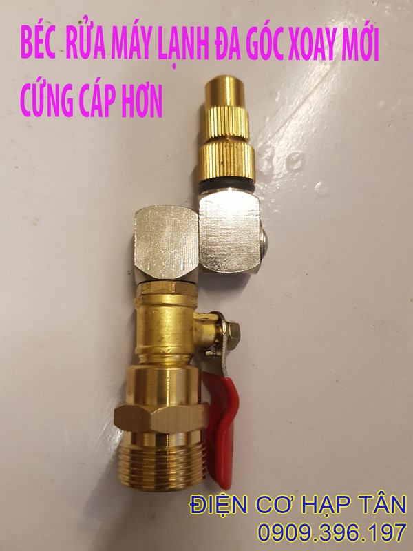 [HCM]BÉC RỬA MÁY LẠNH –ĐA GÓC XOAY-CHO  GIA ĐÌNH