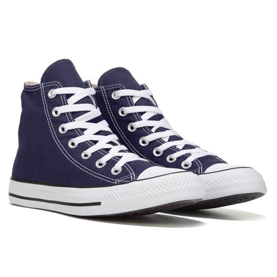 Giày Sneaker Vải Canvas CV1 Cổ Cao Nữ - Xanh Đậm
