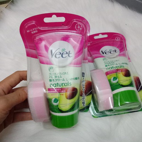 Kem tẩy lông VEET NHẬT BẢN 150g (kèm mút)