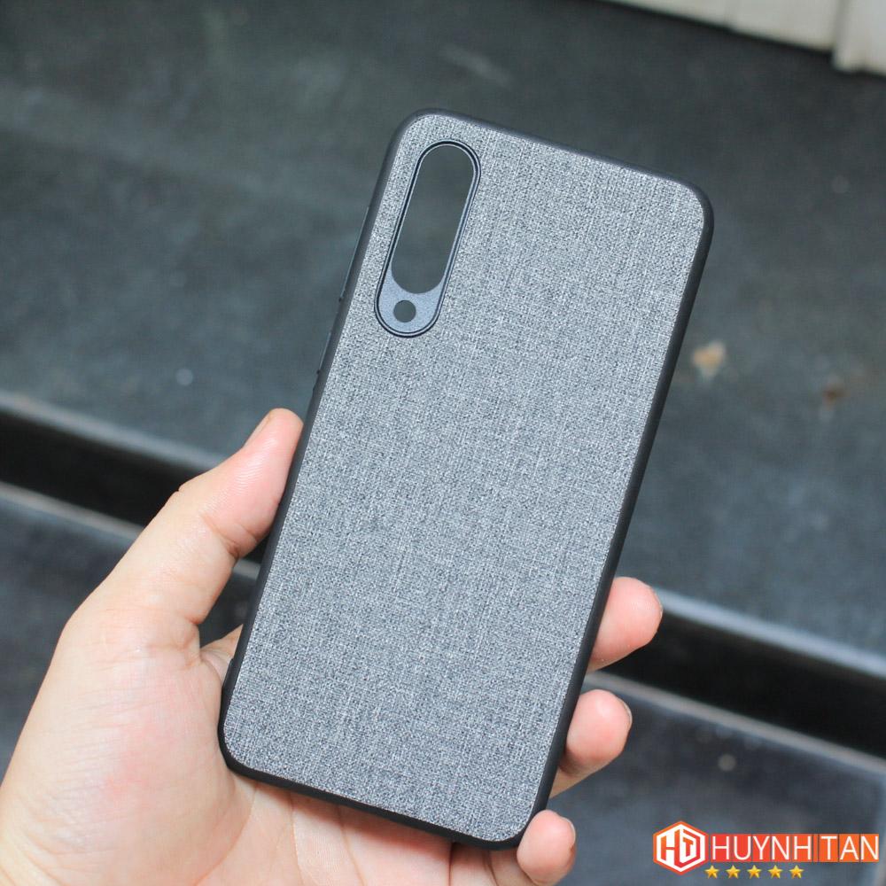Ốp lưng mi 9 se vân vải jean