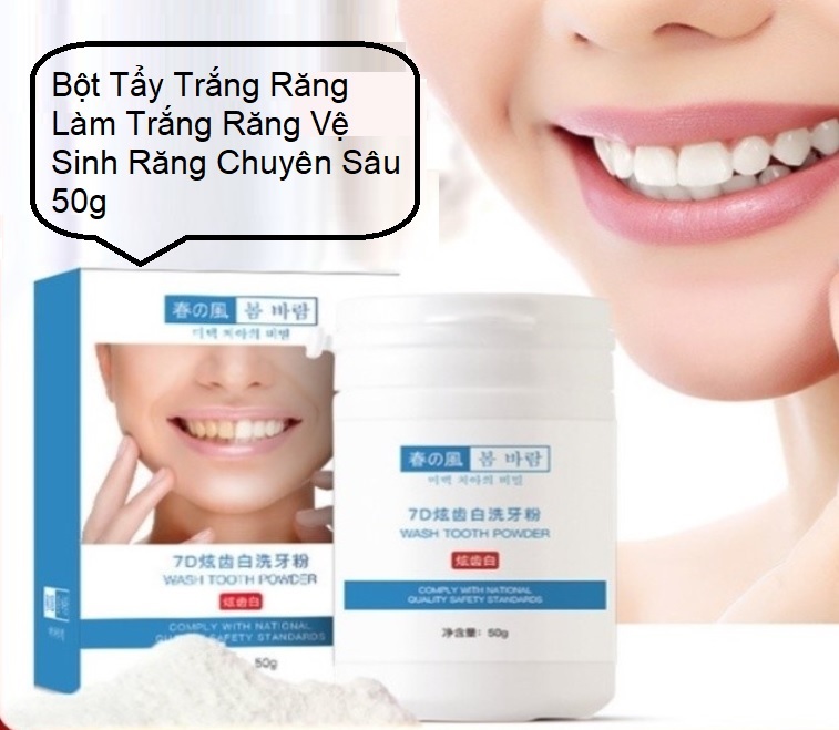 Bột đánh răng loại bỏ vôi răng, tẩy trắng răng, ố vàng, tẩy ố vàng, tẩy mảng bám, tẩy trắng răng, vết trà, sâu răng, tẩy trắng răng và khử mùi