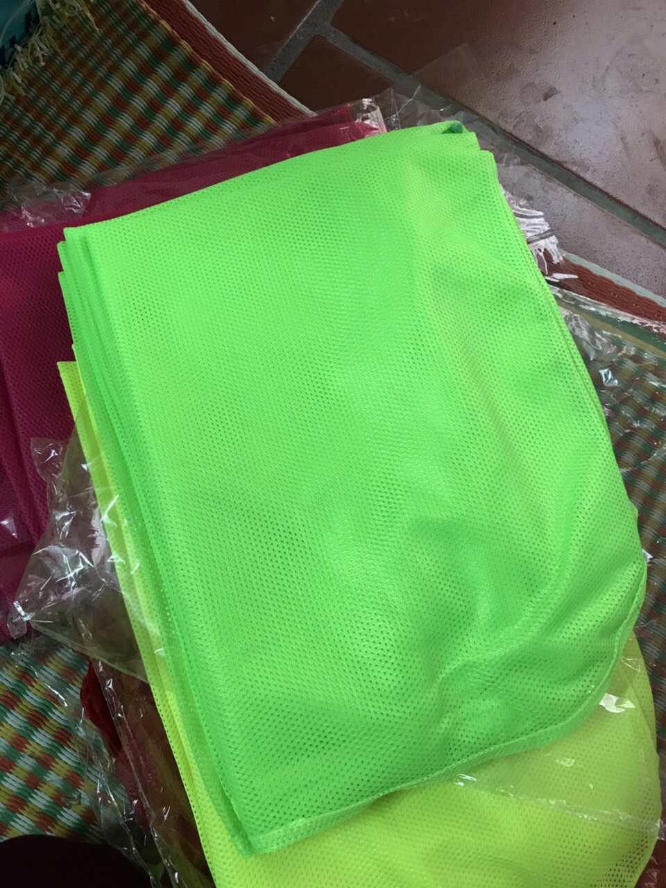 Áo Pitch lưới tập bóng đá cho TRẺ EM - HS - chất đẹp (combo 10 chiếc /1 màu)