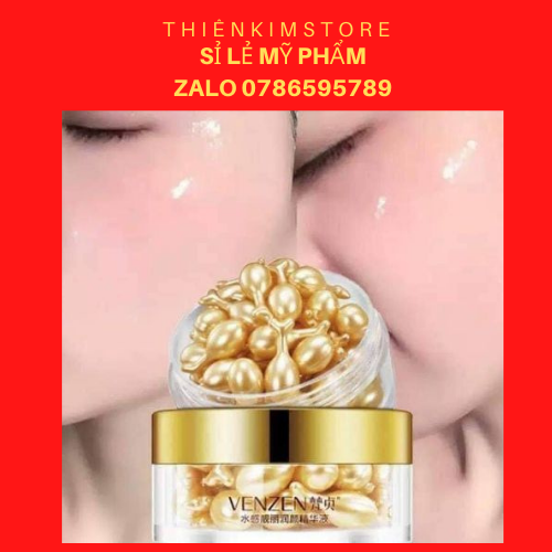 Nạ Viên bôi vitamin dưỡng da căng bóng VENZEN
