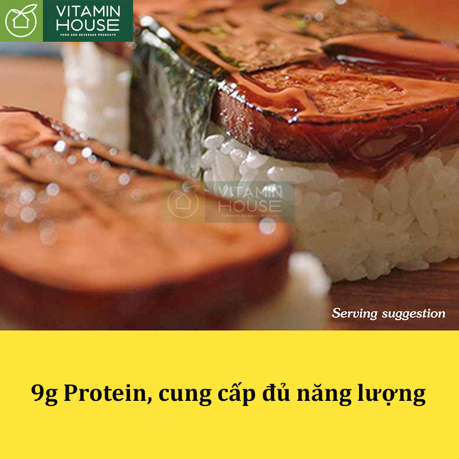 Thịt Hộp Spam Mỹ  ít mặn 25% Less Sodium 340g [Vitamin House]