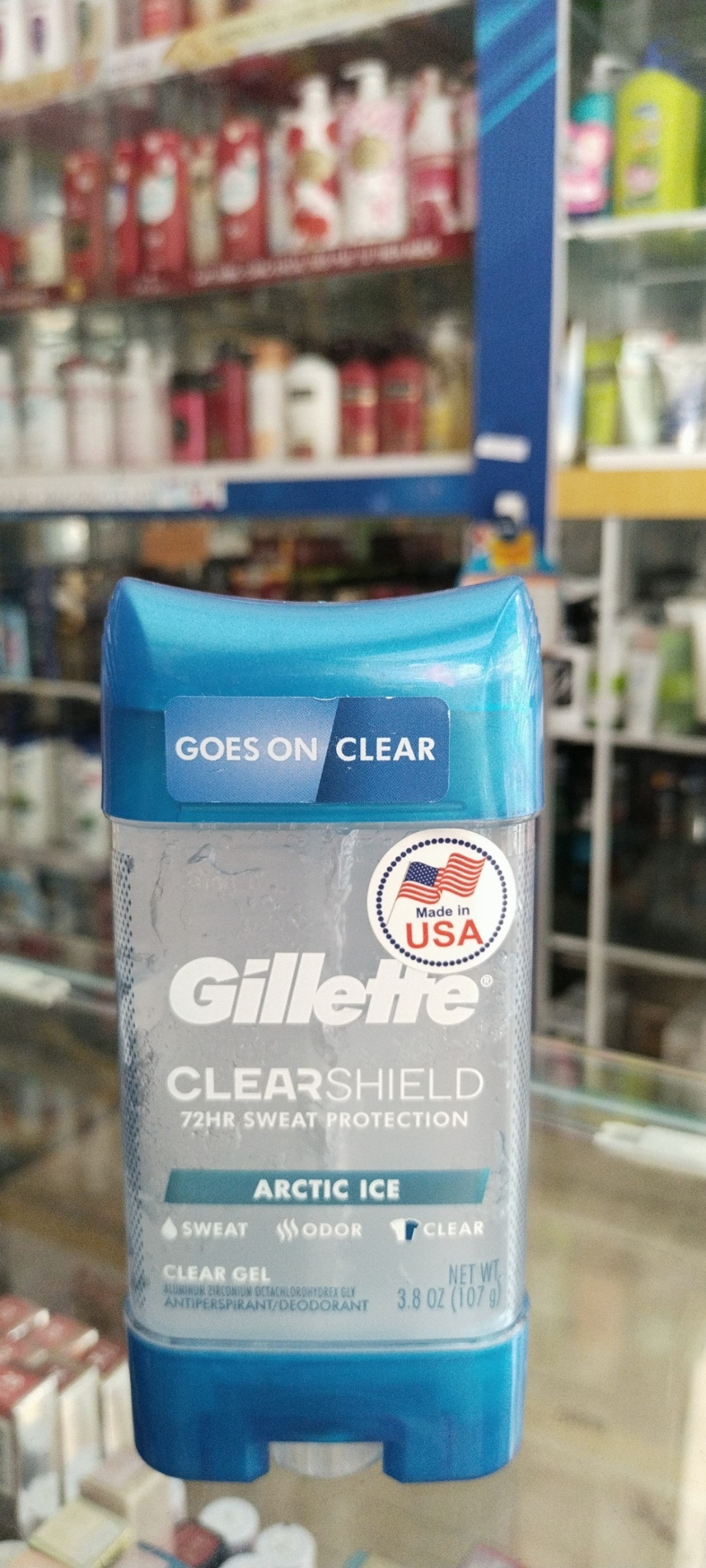 Lăn khử mùi Gillette Active ice 107g