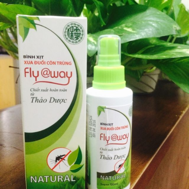BÌNH XỊT XUA ĐUỔI CÔN TRÙNG . FLYWAY 100ML.
