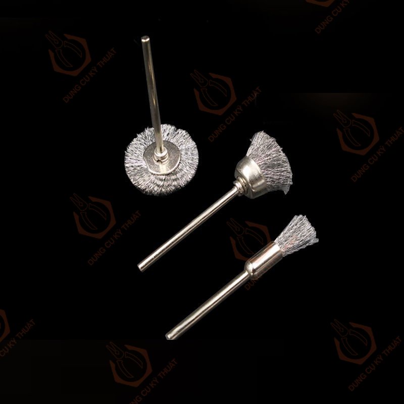 CHỔI ĐÁNH BÓNG, ĐÁNH GỈ CHO MÁY MÀI TRỤC 3MM _ [Shop Dụng Cụ Kỹ Thuật]