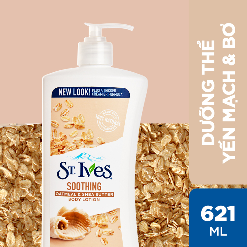 Sữa dưỡng thể body lotion St Ives 621ml