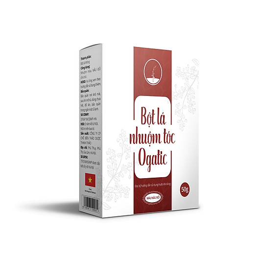 Bột lá nhuộm tóc - Ogatic